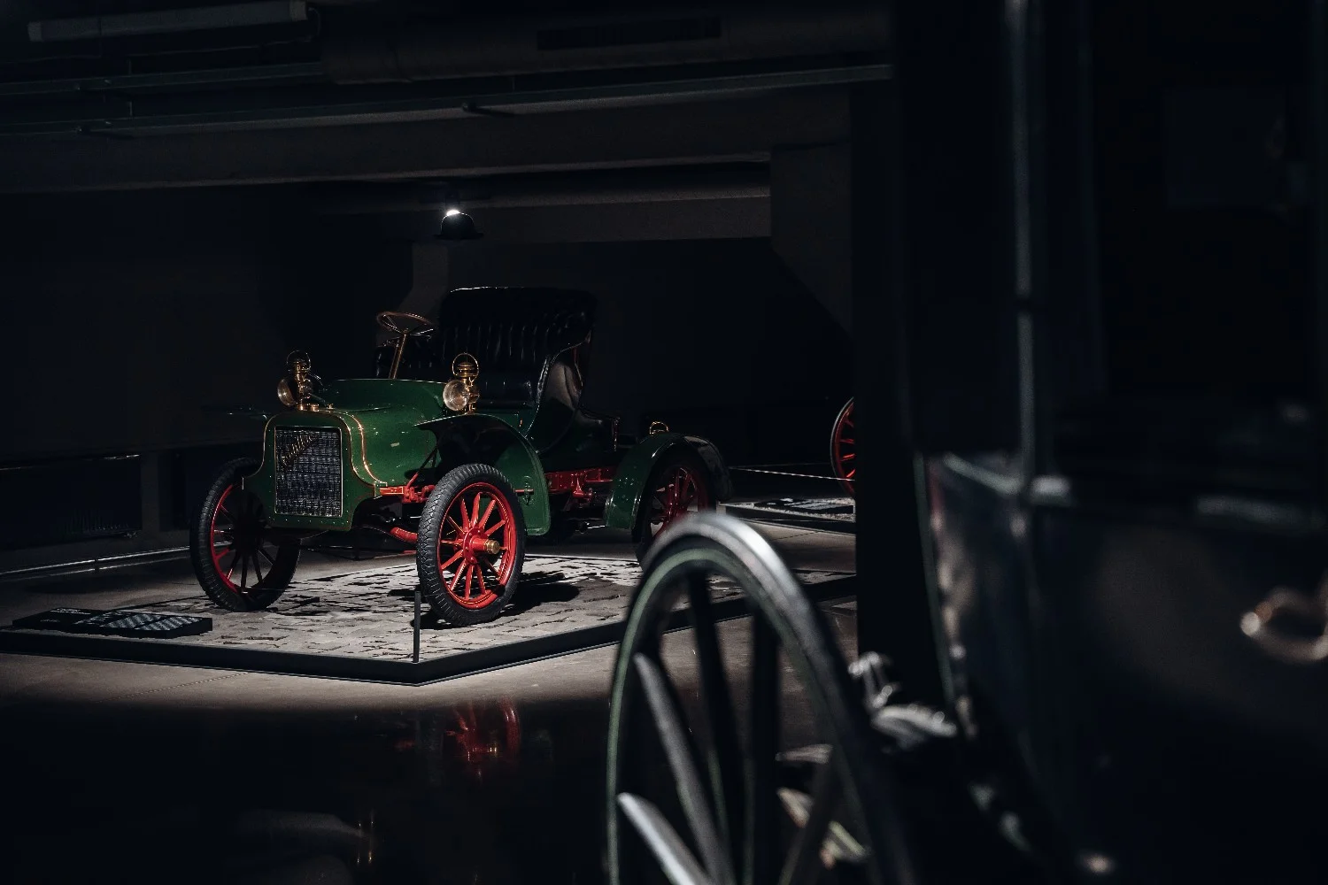 Classic car display