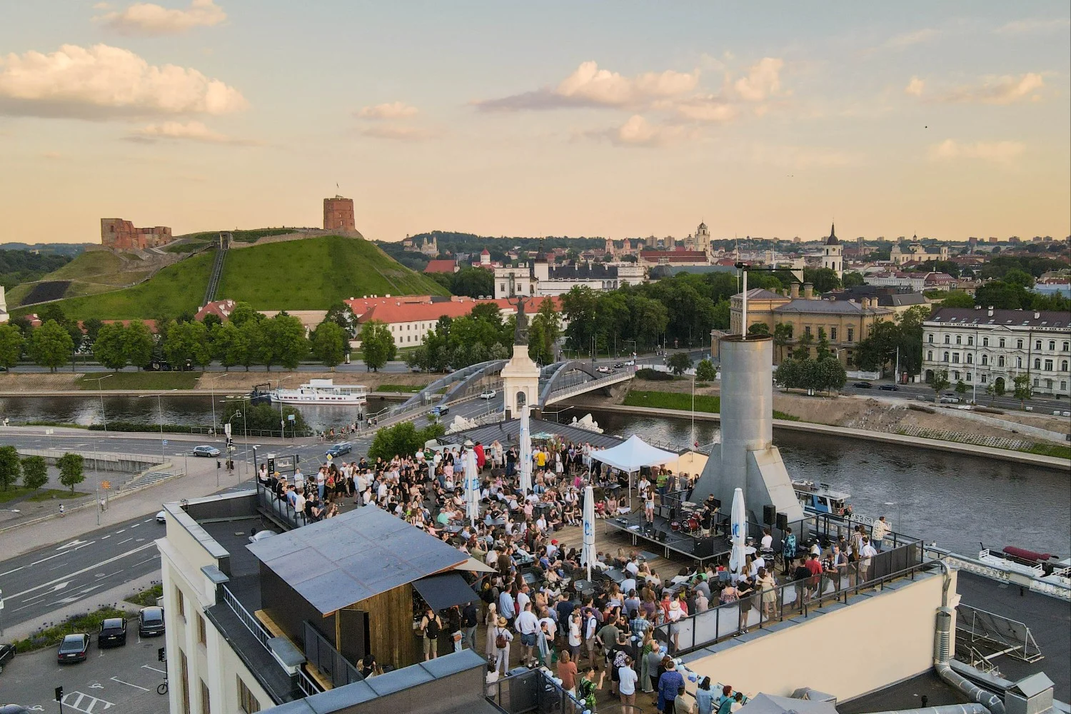 View from Energy Museum terrace